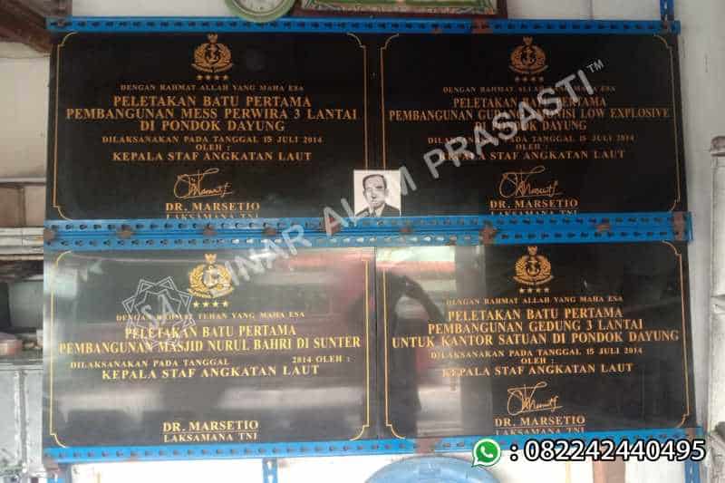 prasasti peresmian